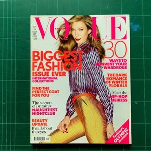 Vogue UK British Sept 2012 magazine